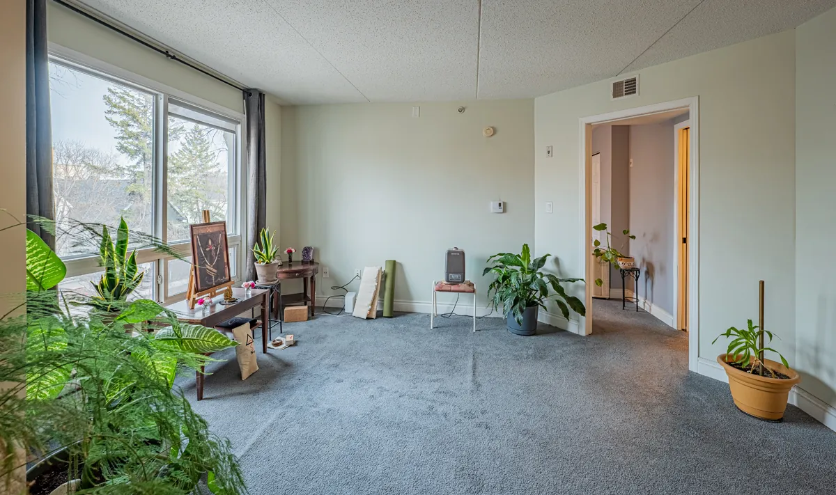 Before: the living room toward the hall